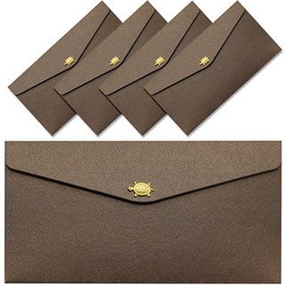 체리쉬 3D 황금거북 무병장수 봉투 딥브라운 5개 상품 이미지