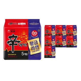 신라면 120g, 40개