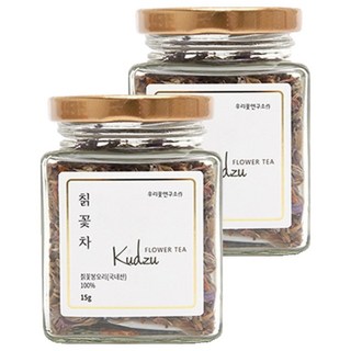 우리꽃연구소 칡꽃차 레귤러, 15g, 1개입, 2개