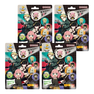 BANDAI 泡澡公仔沐浴球 間諜家家酒,內含小公仔, 75g, 4個