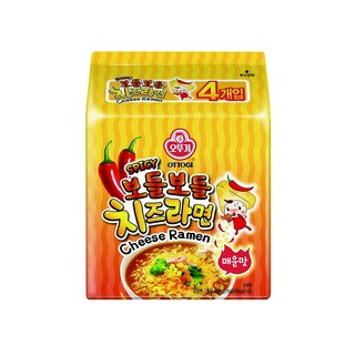 OTTOGI 不倒翁 辣起司風味拉麵 111g, 4包