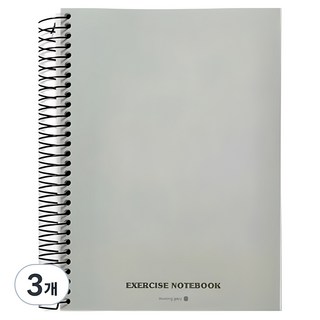 모닝글로리 3500 완전 두꺼운 좌철 연습장, 3개