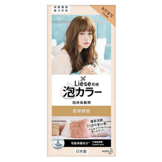 Liese 莉婕 泡沫染髮劑, 奶茶棕, 1盒