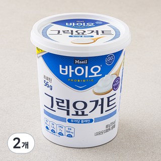 매일유업 바이오 그릭 요거트, 800g, 2개