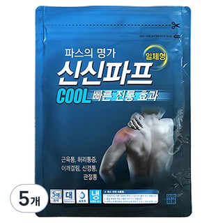 신신제약 신신파프 COOL 파스 5개입 5개 상품 이미지