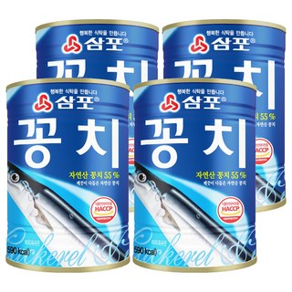 삼포 깨끗이 다듬은 꽁치, 400g, 4개