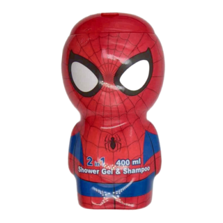 MARVEL 漫威 SPIDER-MAN 蜘蛛人 2合1沐浴洗髮精 400ml, 1瓶