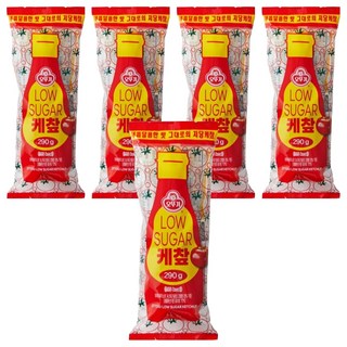 오뚜기 Low sugar 케찹, 290g, 5개