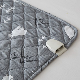 한일의료기 탄소열선 고급전기요 HL-D205, 그레이, 라지(135 x 180 cm)