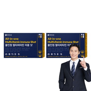 네이처드림 올인원 바이탈 멀티비타민 샷 이뮨, 14회분, 2박스