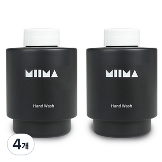미마 핸드워시 우디향 리필 300ml 4개 상품 이미지