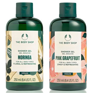 더바디샵 브리티쉬 로즈 샤워 젤 + 핸드 크림 선물세트