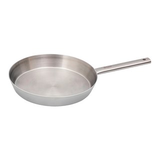 퀸센스 인덕션 샤이니 통5중 스텐 프라이팬, 28cm