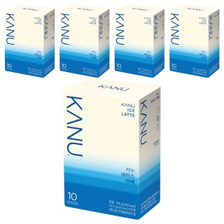 카누 아이스 라떼 커피믹스, 13.5g, 10개입, 5개