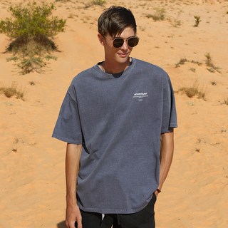 플루크 어드벤쳐 통기성 폰트 피그먼트 반팔티셔츠 FST705