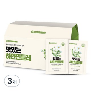 참앤들황토농원 맛있는 하얀 민들레, 2.7L, 3개