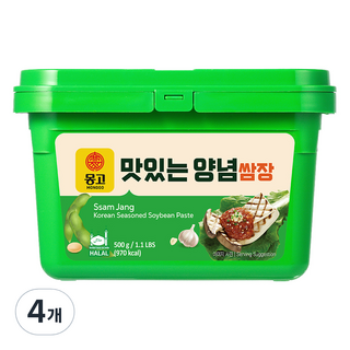 몽고식품 할랄 인증 맛있는 양념 쌈장