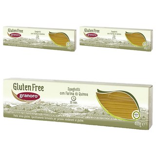 그라노로 글루텐프리 스파게티, 400g, 3개