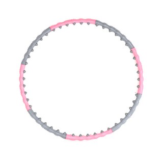 아리프 다이어트 지압 훌라후프 1.6kg 핑크 + 그레이 1개 상품 이미지