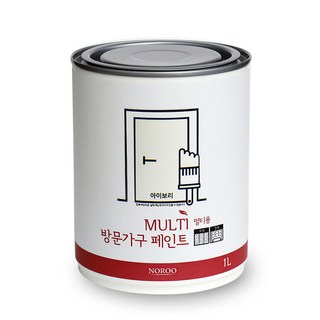 노루페인트 방문가구용 페인트, 아이보리, 1L, 1개