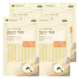 내츄럴랩 건강한치즈 반려견 간식, 오리지널스틱 맛