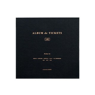아이코닉 티켓인 v4 티켓앨범, BLACK, 50매