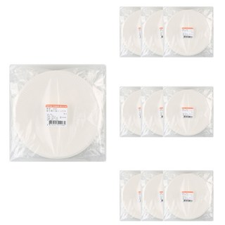UNIART 彩色紙盤 10入, 10個, 白色