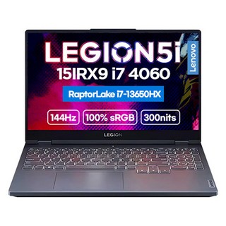 레노버 2024 리전 5i 15IRX9 코어i7 인텔 13세대 지포스 RTX 4060, 스톰그레이, 2TB, 24GB, Free DOS, 83JJ0009KR