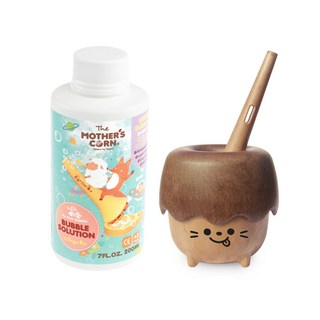 MOTHER'S CORN 室內專用泡泡水 200ml+吹泡泡工具組 隨機出貨, 混色, 1組