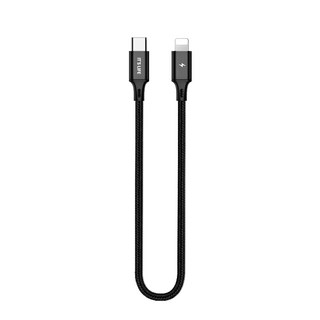 이츠라이프 칸쿤 PD USB C TO 라이트닝 아이폰케이블 18W 2M, 블랙, 1개