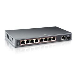 넥스트 8포트 POE 스위칭허브 125W, NEXT-POE6008F, 1개