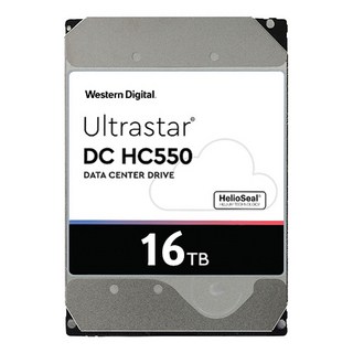WD Ultrastar HDD DC HC550, 16TB