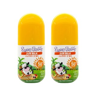스노우버디 뿌리는 선밀크 SPF50+ PA++++, 50g, 2개