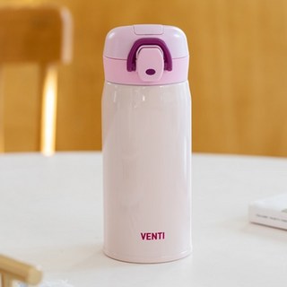 Venti Fit 孩童保溫杯, 閃耀粉, 350ml, 1個