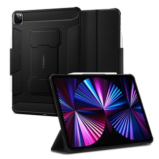 슈피겐 러기드아머프로 태블릿PC 케이스 ACS02889, 블랙, 1개