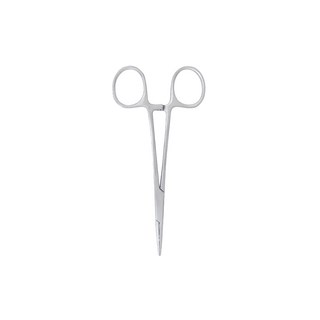 반려동물 귀털 제거 겸자 가위 직선형 130mm, 1개