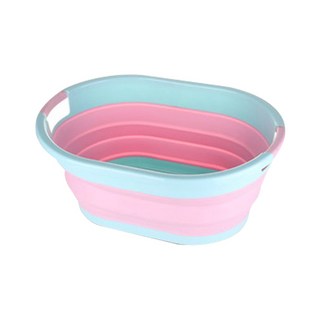 반려동물 접이식 욕조, 핑크, 1개