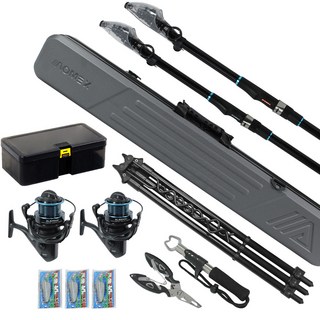 아오맥스 프로젝트 오션스 낚시 세트, 블랙