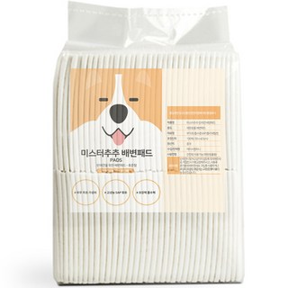 미스터추추 반려견 배변패드 15g, 100개입, 1개 강아지배변패드