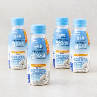 풀무원녹즙 식물성유산균 쌀 요거트, 150ml, 1개입, 4개