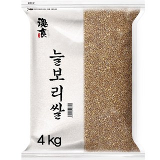 혼식 국산 늘보리쌀, 4kg, 1개 황금찰보리
