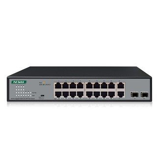 넥스트유 POE 16포트 기가비트 컴팩트 스위치허브 185W, NEXT-POE3020SFP, 1개