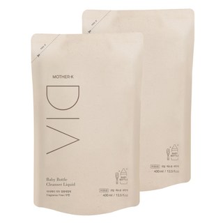 마더케이 유아용 디아 젖병세정제 리필형, 400ml, 2개