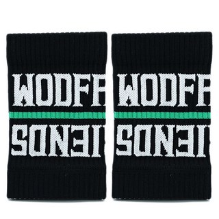 와드프렌즈 크로스핏 스웻밴드 손목 보호대, 블랙, 1세트