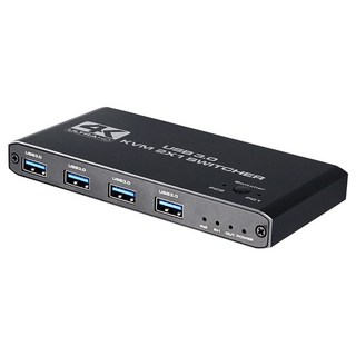 컴스 4K HDMI 2.0 KVM USB3.0 4포트 60Hz HDCP2.2 스위치, OU949, 1개