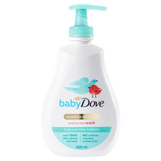 베이비도브 유아용 바디워시 프래그런스 프리 400ml 1개 상품 이미지