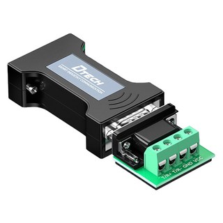 UniSync RS232轉RS232/RS485雙向傳輸串口轉接器, PVC+合金材質, 1個, DT-9000