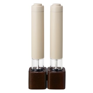 레꼴뜨 전동 솔트 앤 페퍼 그라인더 RMM-1W 2p, 22ml, 2개