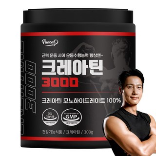 Funeat 肌酸3000補充粉, 300g, 1罐