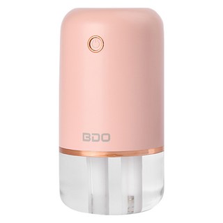 BDO 듀얼 스프레이 휴대용 미니 USB 무선 가습기, B10, 핑크